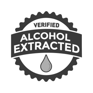 Verified Alcohol Extracted badge